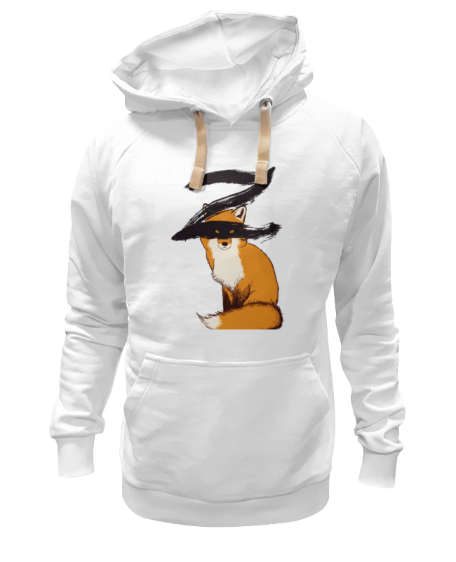 

Худи Printio Лиса зорро белое 2XL, Белый, Лиса зорро