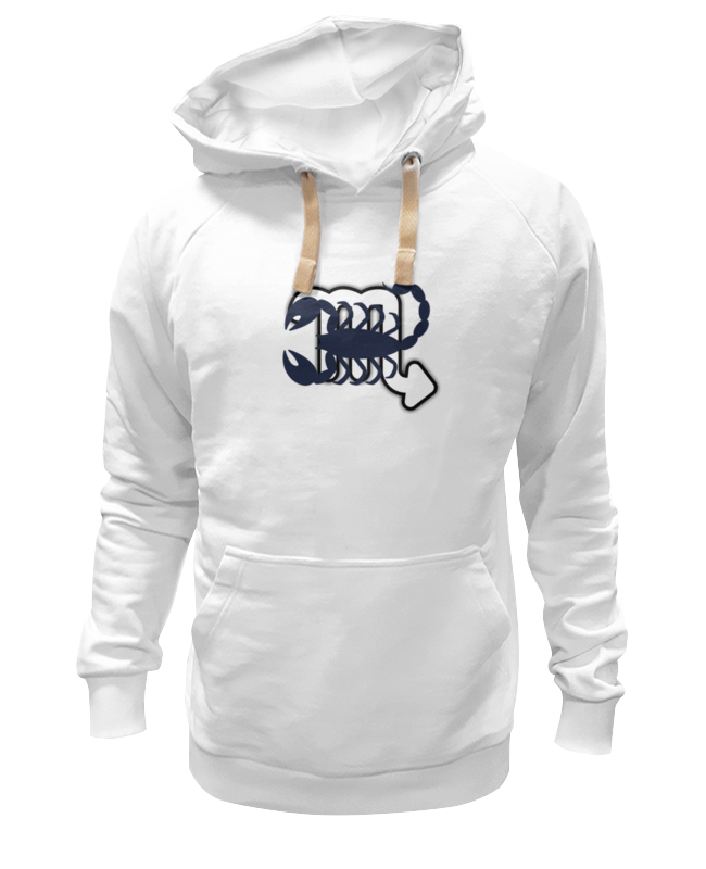 

Худи Printio Скорпион. белое 2XL, Белый, Скорпион.