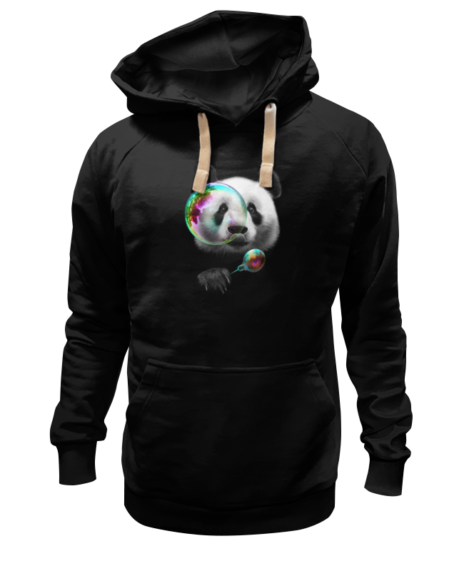 

Худи Printio Панда черное 2XL, Черный, Панда