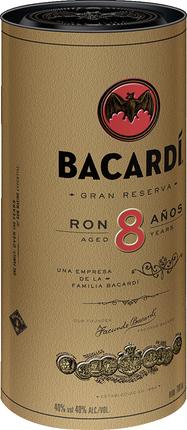 Ром Bacardi Gran Reserva 8-летний в подарочной упаковке