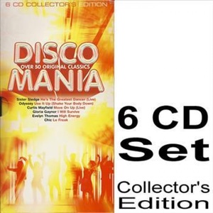 Disco Mania - Over 50 Original Classics 6 CD Collector\'s Edition