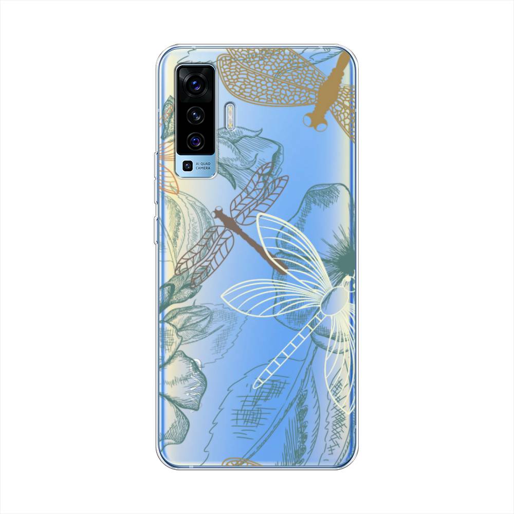 

Чехол Awog на Vivo X50 "Тени стрекоз", Разноцветный, 262250-8