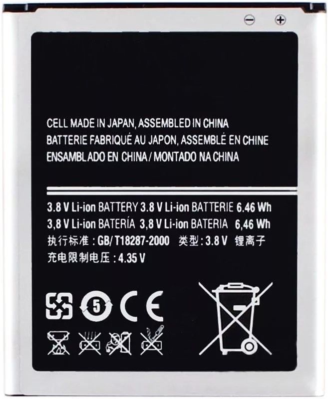 

Аккумулятор для телефона Samsung i8262 i829 i8262D EB425365LU мАч 1700