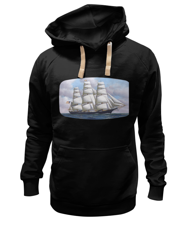 

Худи Printio Клипер flying cloud (антонио якобсен) черное 2XL, Черный, Клипер flying cloud (антонио якобсен)