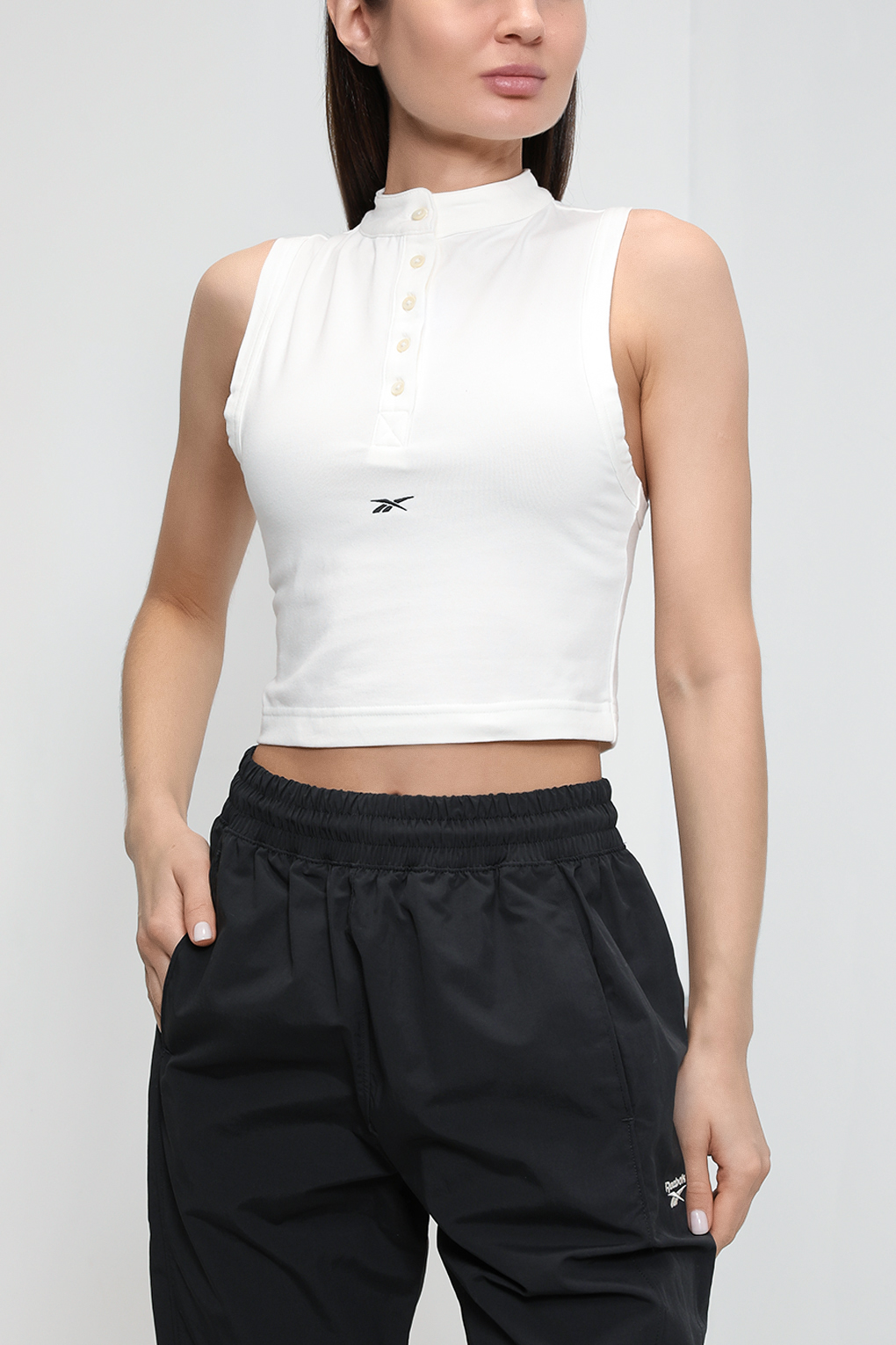 

Топ женский Reebok HS0398 белый S, HS0398