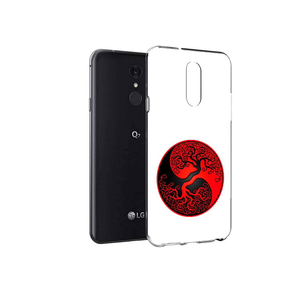 

Чехол MyPads Tocco для LG Q7 инь янь дерево (PT113427.75.379), Tocco