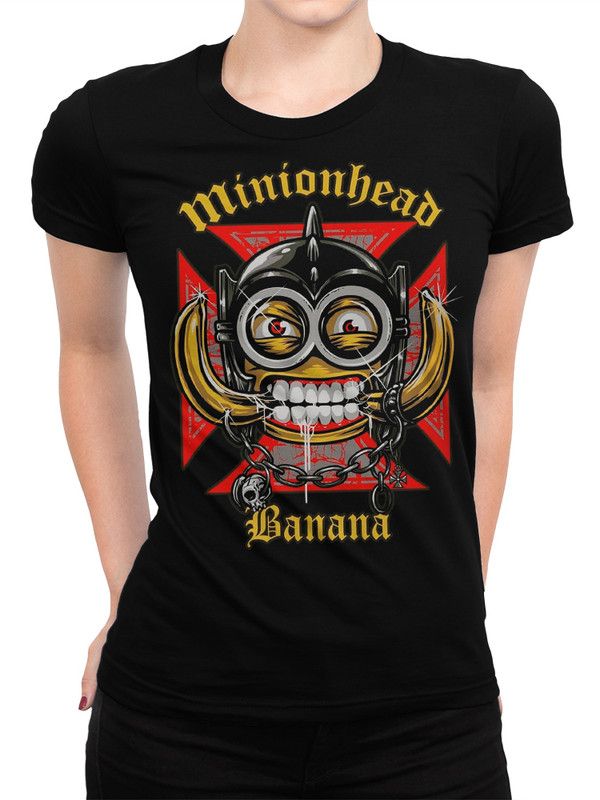 

Футболка женская DreamShirts Studio Миньон - Motorhead MIN-231220-1 черная XL, Черный, Миньон - Motorhead MIN-231220-1