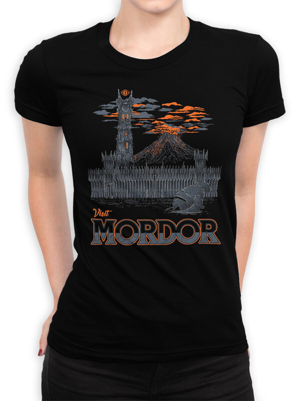 

Футболка женская DreamShirts Studio Мордор - Властелин Колец MOR-852963-1 черная L, Черный, Мордор - Властелин Колец MOR-852963-1