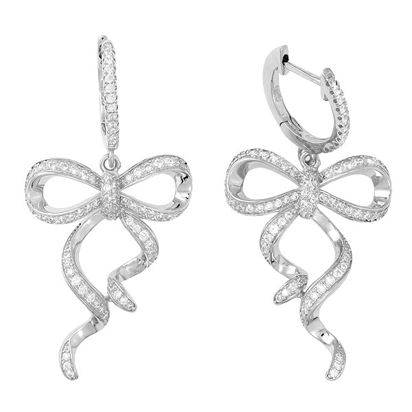 

Серьги женские из серебра Balex Jewellery 2445910054, фианит, 2445910054