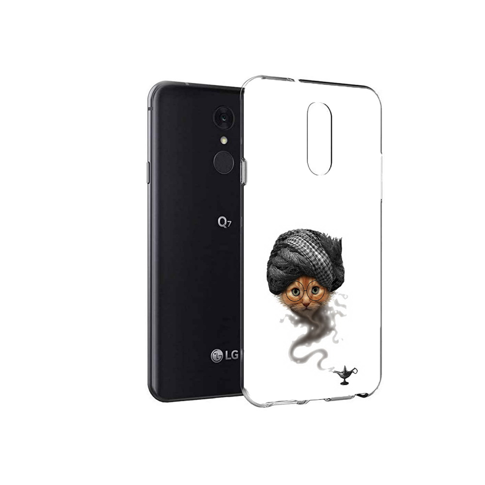 

Чехол MyPads Tocco для LG Q7 кот джин (PT113427.75.398), Tocco