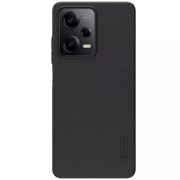 

Матовый чехол Nillkin Super Frosted Shield для Xiaomi Redmi Note 12 Pro 5G, черный, Super Frosted Shield