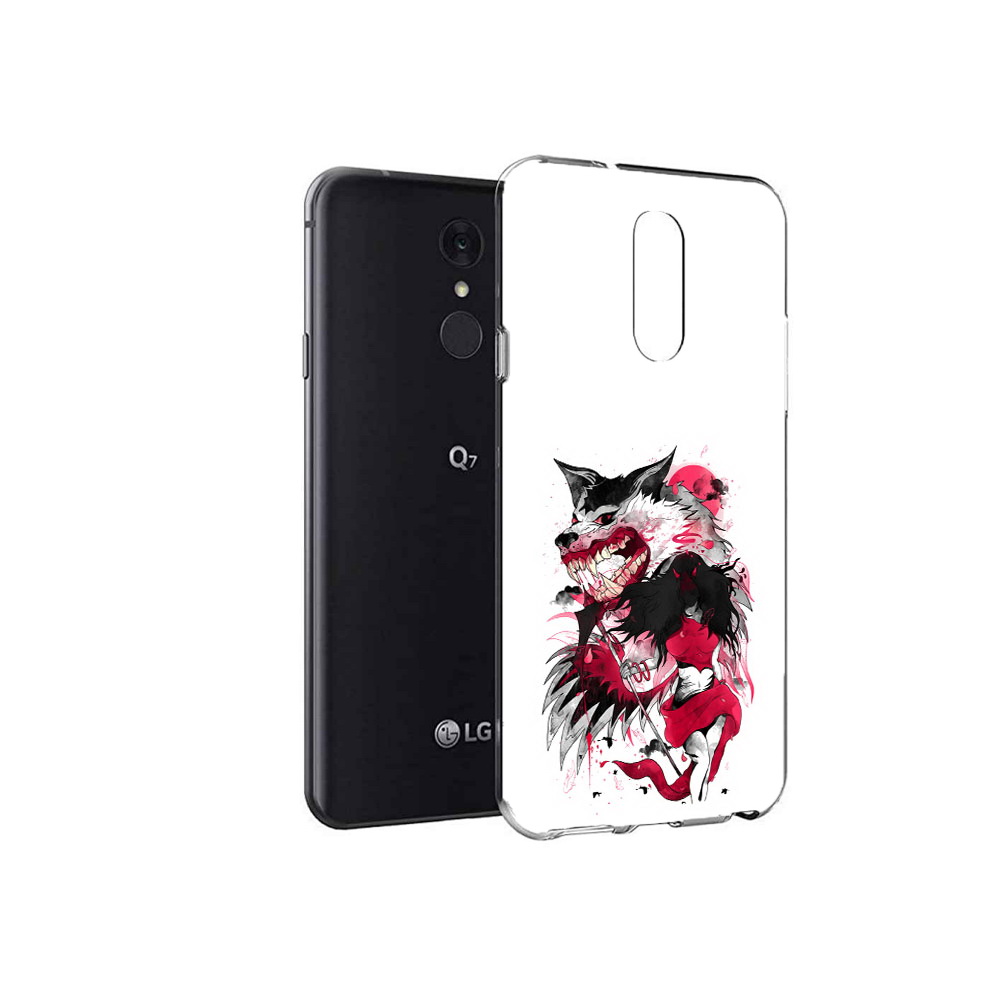 

Чехол MyPads Tocco для LG Q7 красная шапочка (PT113427.75.410), Tocco
