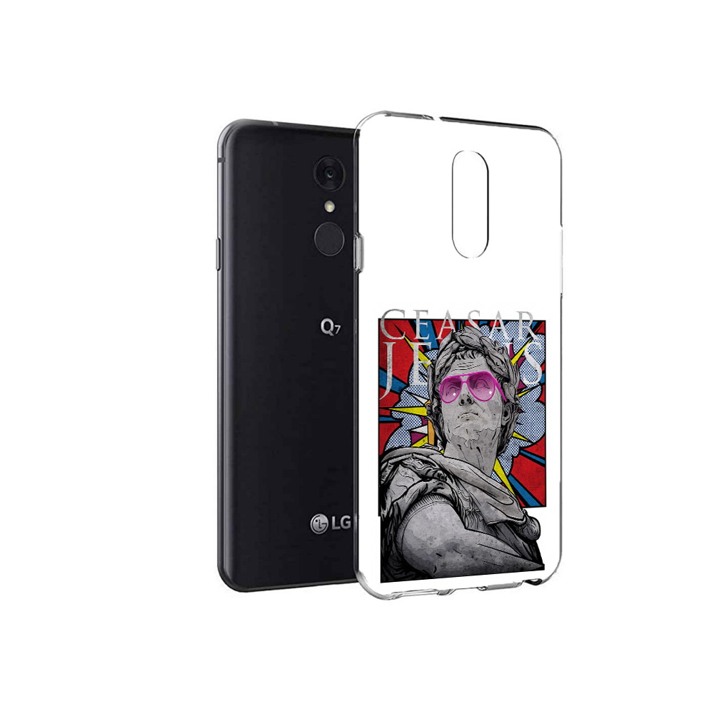 

Чехол MyPads Tocco для LG Q7 крутая статуя свободы (PT113427.75.423), Tocco