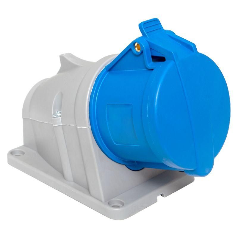 

Розетка стационарная наружная 123 2Р+РЕ 32А 220В IP44 PROxima EKF ps-123-32-220-PRO, Белый