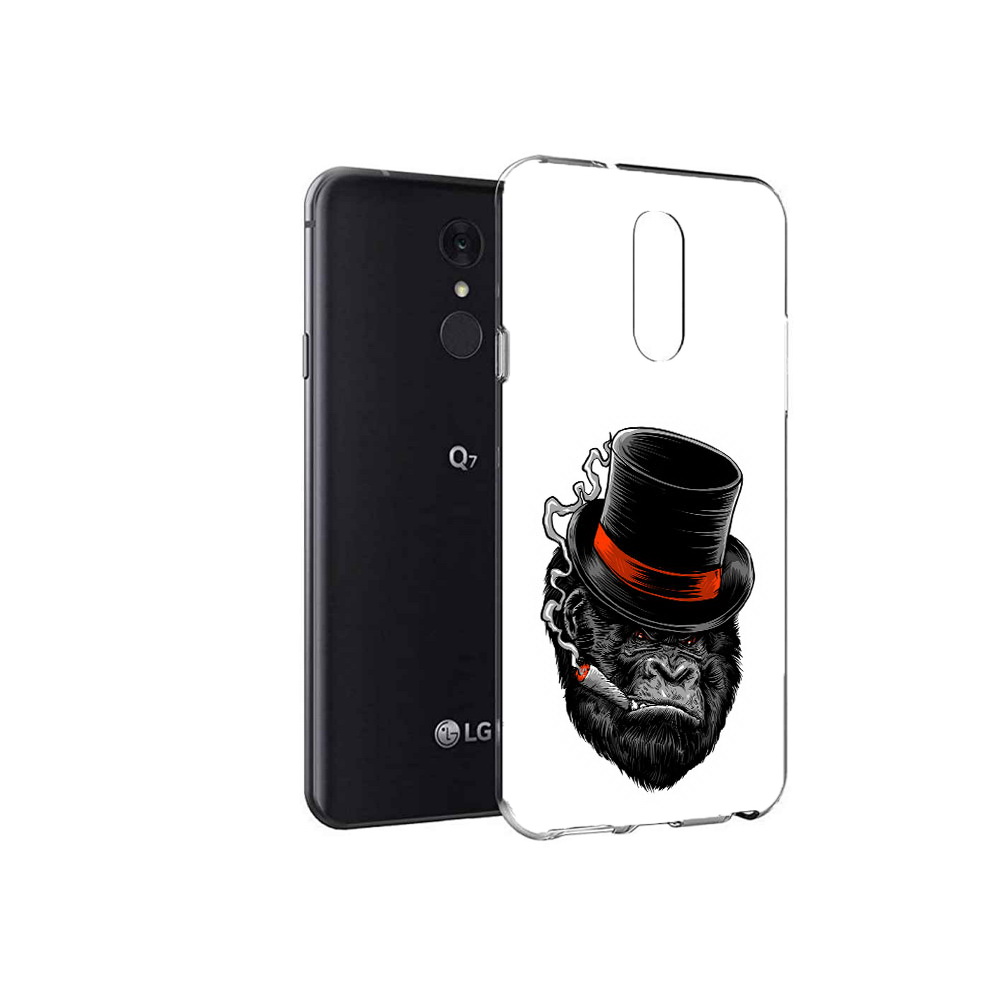 

Чехол MyPads Tocco для LG Q7 дизайнерская горилла (PT113427.75.431), Tocco