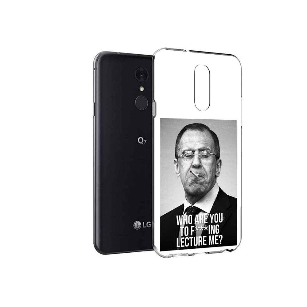 

Чехол MyPads Tocco для LG Q7 лавров (PT113427.75.433), Tocco