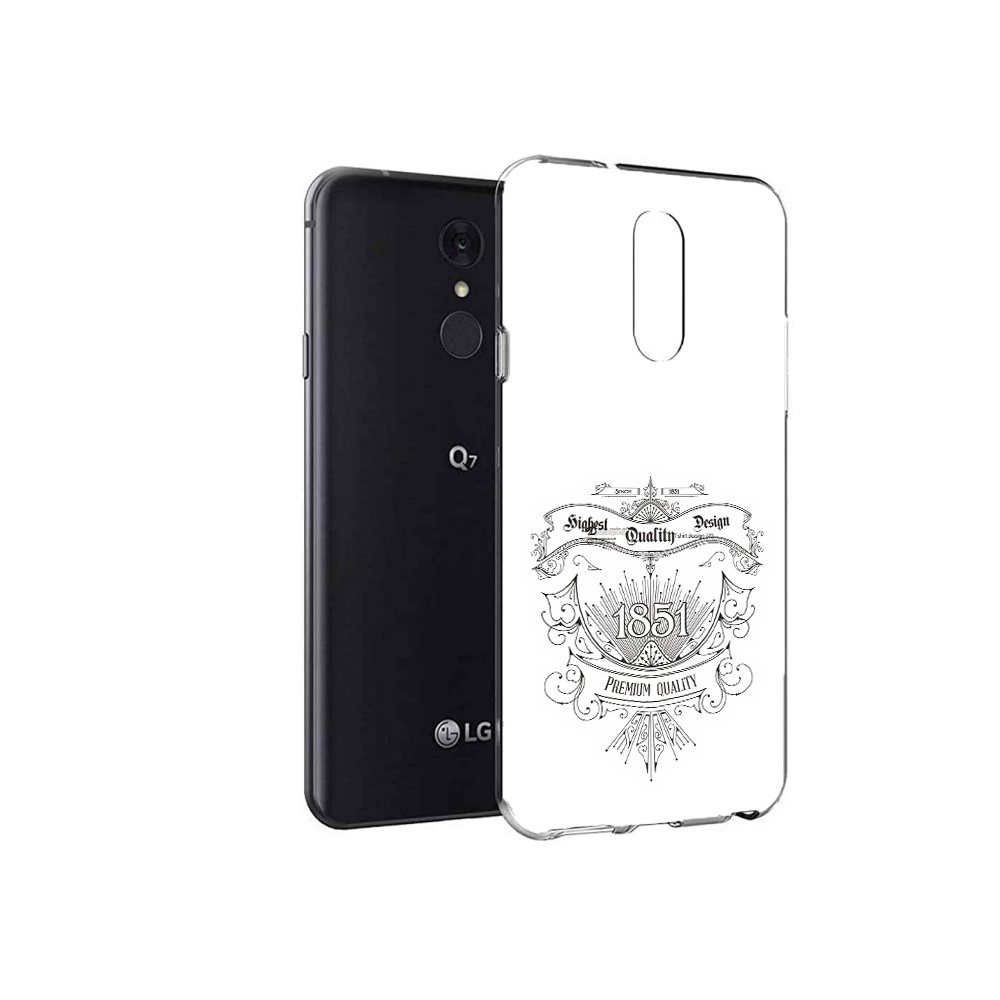 

Чехол MyPads Tocco для LG Q7 логотип 1851 год (PT113427.75.444), Tocco