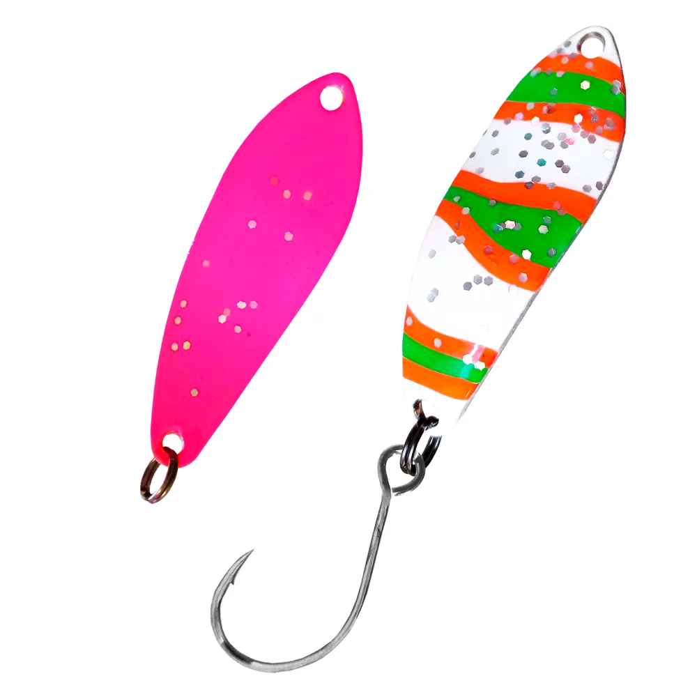 

Блесна колеблющаяся на форель, гольца, окуня, щуку (микроколебалка) Mizuki-S 4g, цвет 417, Mizuki-S