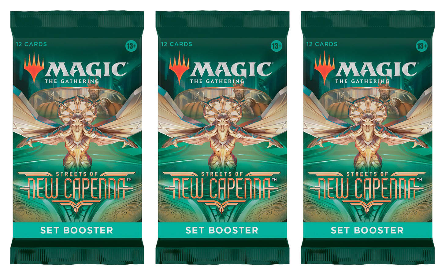 

Mtg: 3 сет-бустера издания streets of new capenna на английском языке