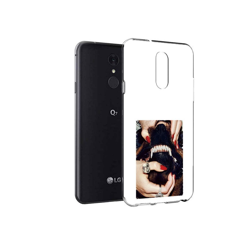 

Чехол MyPads Tocco для LG Q7 маникюр (PT113427.75.457), Tocco