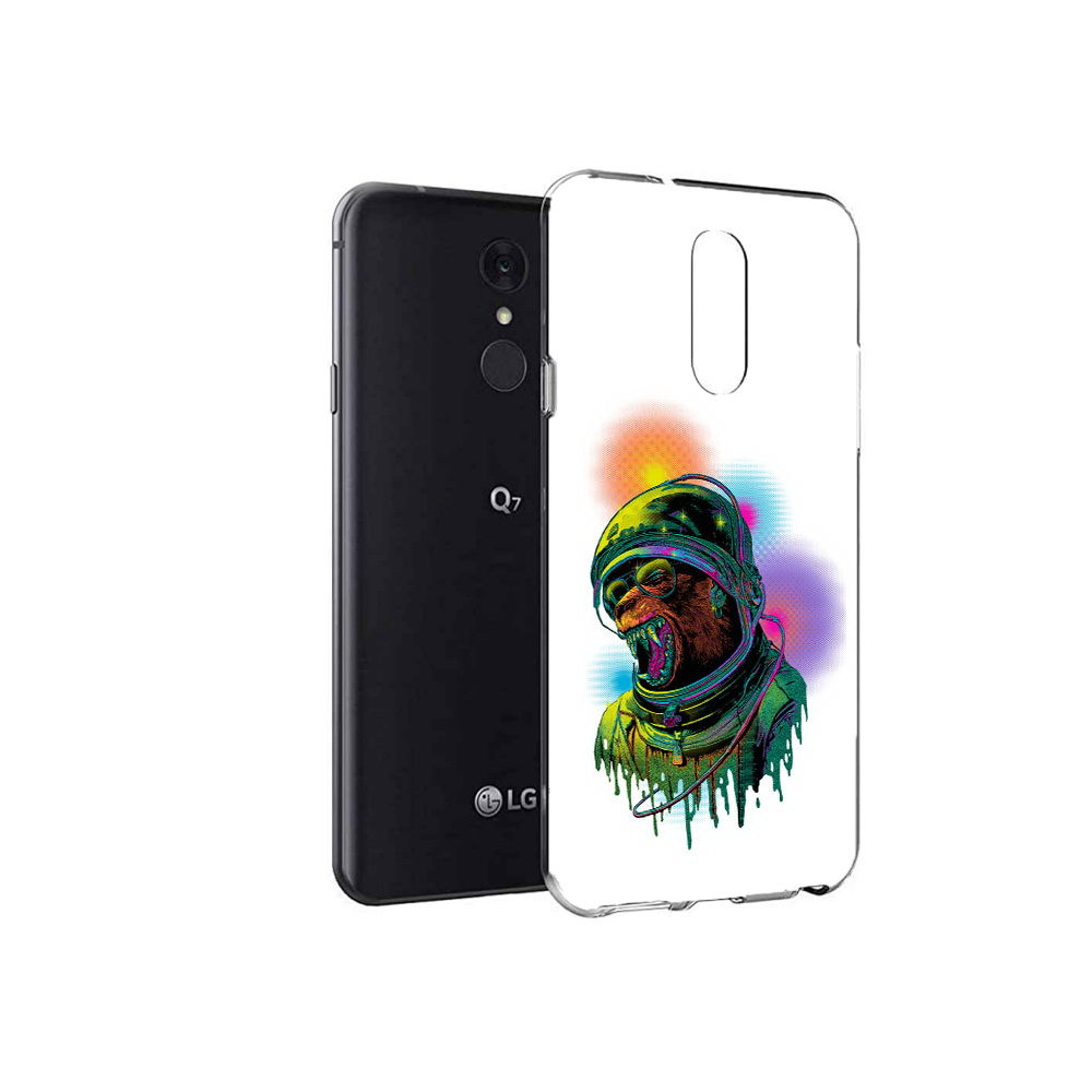 

Чехол MyPads Tocco для LG Q7 медведь космонавт (PT113427.75.466), Tocco