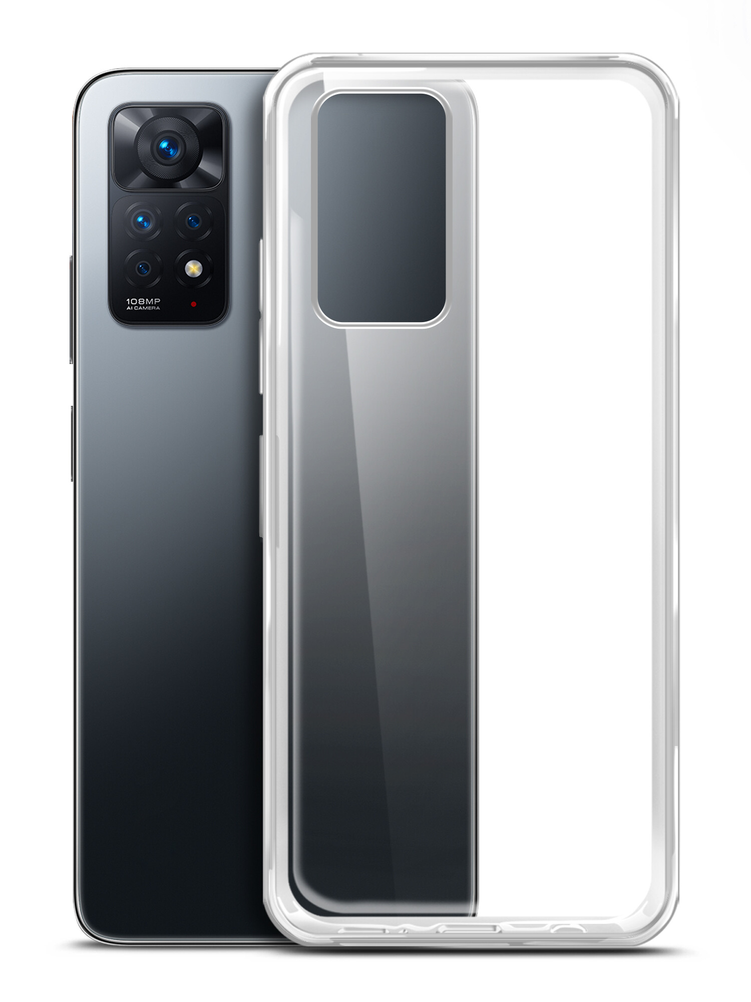 

Чехол Brozo на Xiaomi Redmi Note 11 Pro/ 12 Pro, Прозрачный, Xiaomi Redmi Note 11 Pro/ 12 Pro (4G)