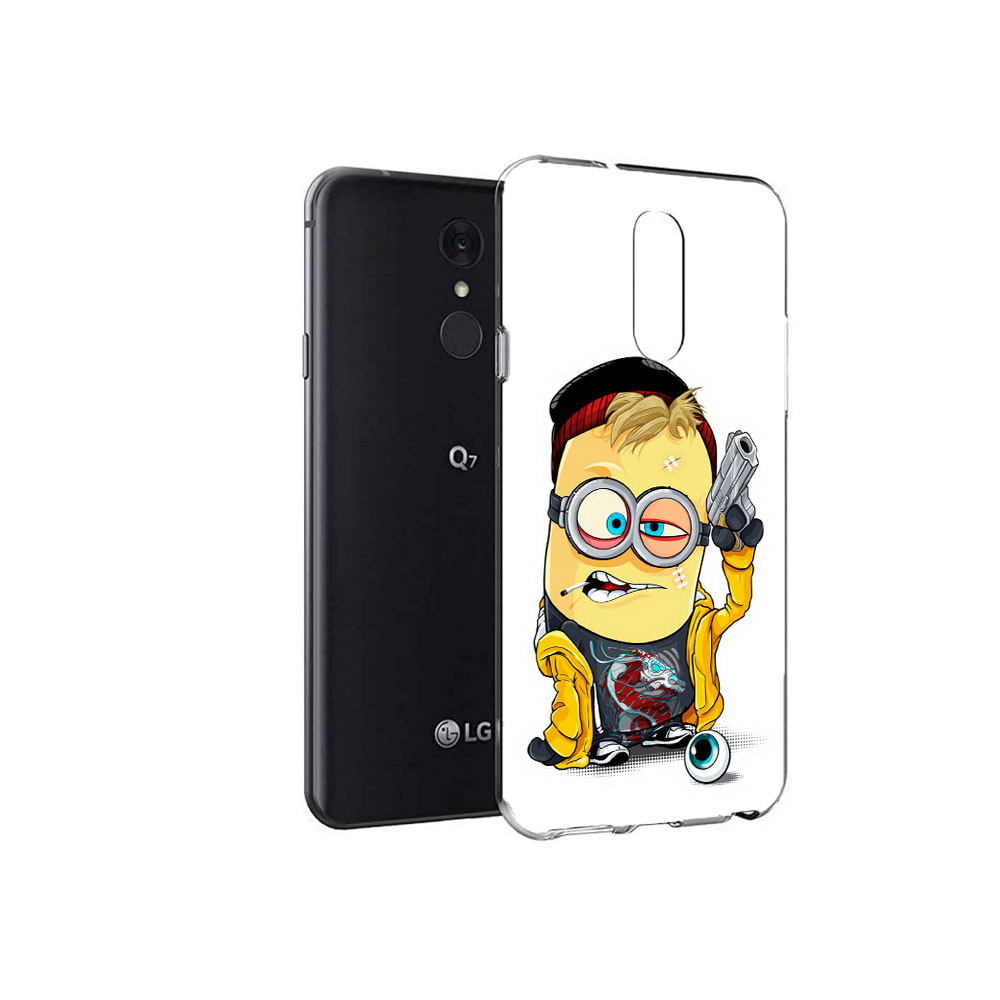 

Чехол MyPads Tocco для LG Q7 миньон бандит (PT113427.75.475), Tocco