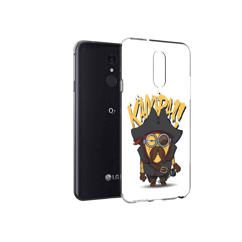 

Чехол MyPads Tocco для LG Q7 миньон пират (PT113427.75.476), Tocco