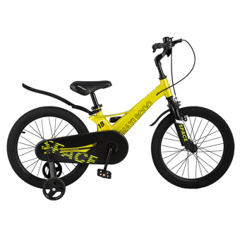 фото Детский двухколесный велосипед maxiscoo space 18", желтый