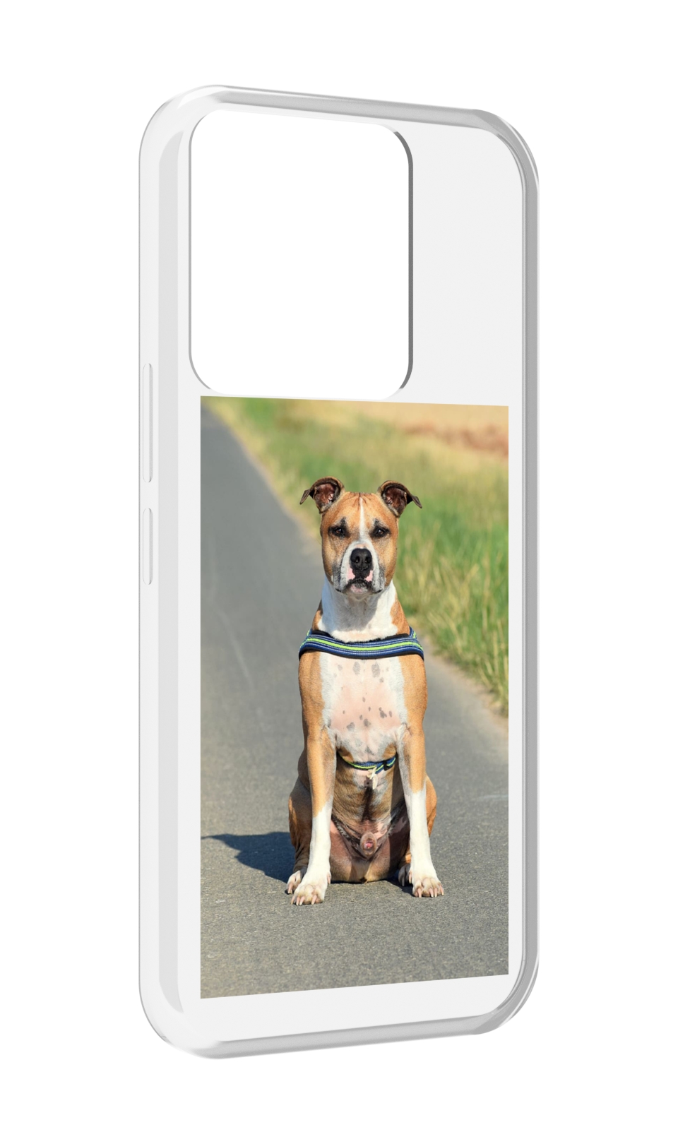 

Чехол MyPads стаффорд терьер для Tecno Spark Go 2022 / Tecno Spark 8C, Прозрачный, Tocco