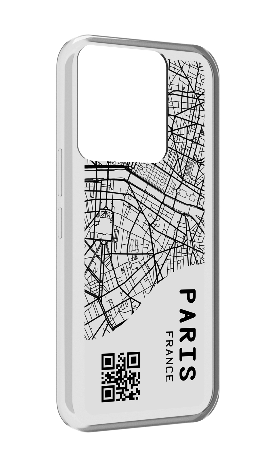 

Чехол MyPads схема-париж для Tecno Spark Go 2022 / Tecno Spark 8C, Прозрачный, Tocco