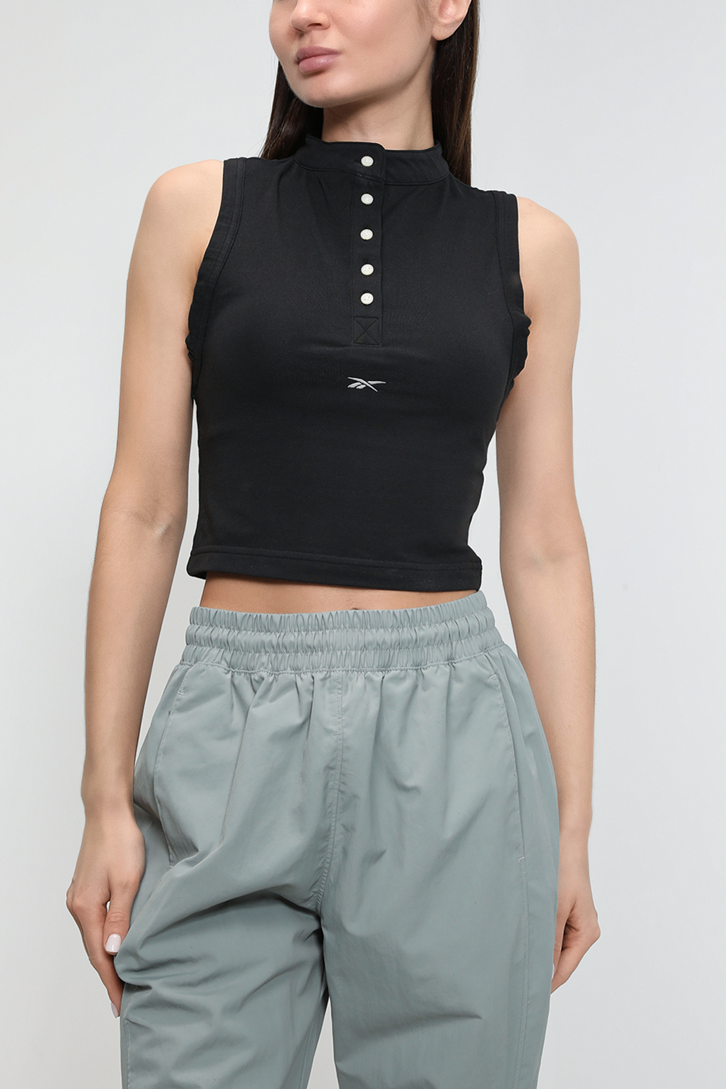 

Топ женский Reebok HT7863 черный M, HT7863