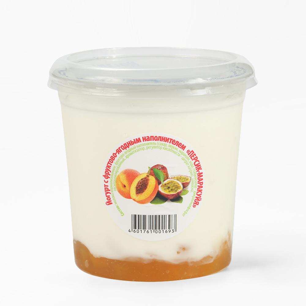 Йогурт Царка с персиком и маракуйей 3,5%, 400 г БЗМЖ