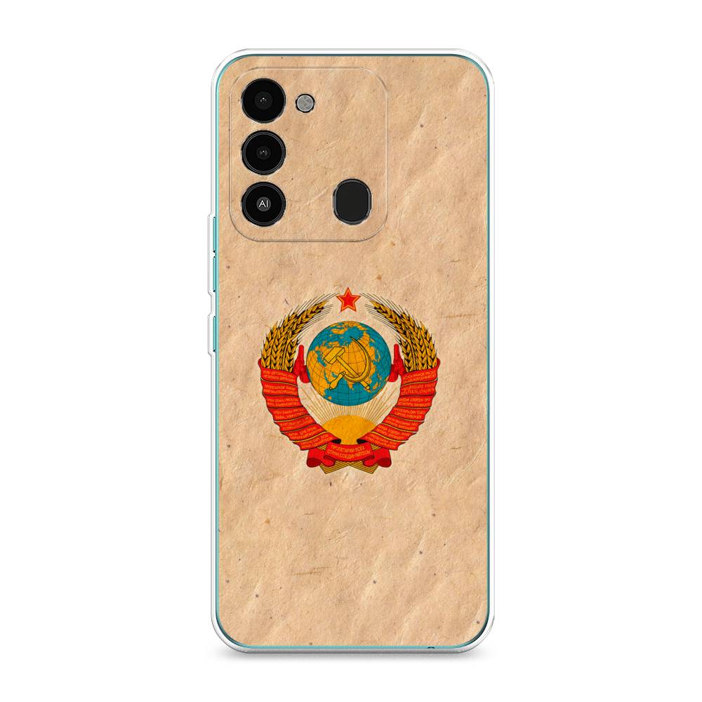 

Чехол Awog на Tecno Spark Go 2022/8С/9 "Союз пролетариев", Разноцветный, 301350-10