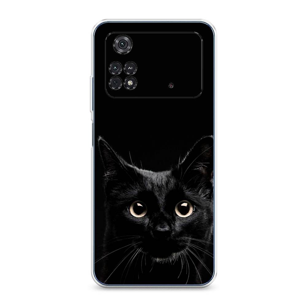

Чехол Awog на Poco M4 Pro 4G "Добрый кот", Разноцветный, 313050-1