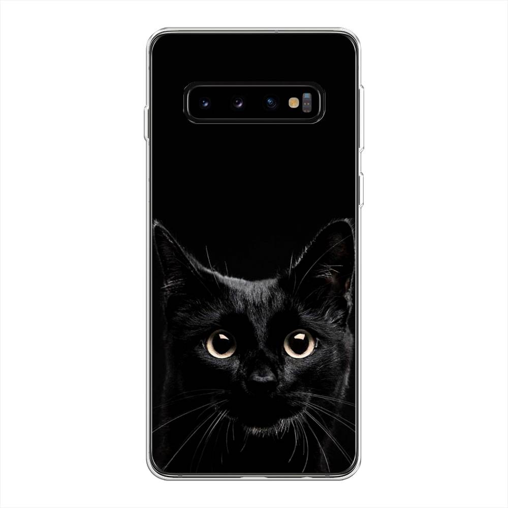 

Чехол Awog на Samsung Galaxy S10 + "Добрый кот", Разноцветный, 27150-1