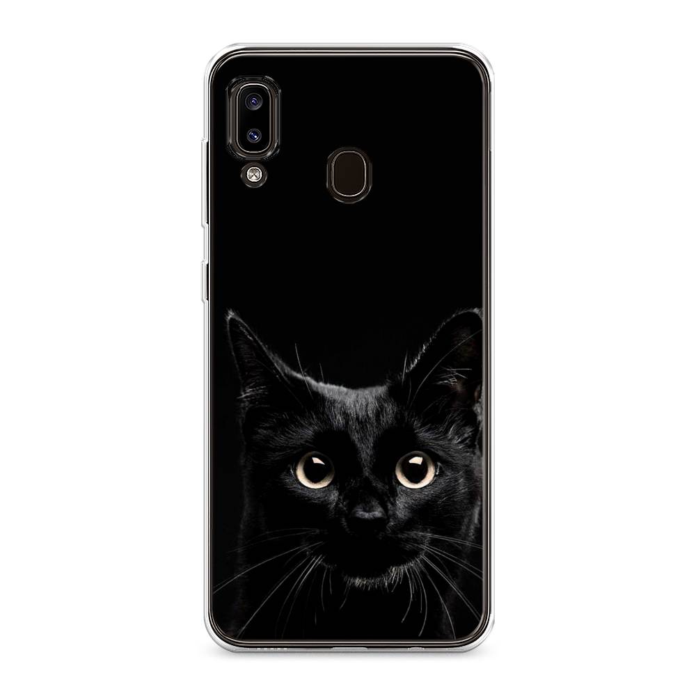 

Чехол Awog на Samsung Galaxy A30 "Добрый кот", Разноцветный, 27550-1