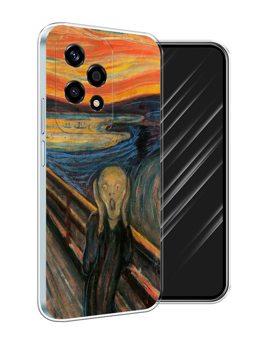 

Чехол Awog на Honor 200 Lite "Крик", Оранжевый;синий;серый, 6124650-1