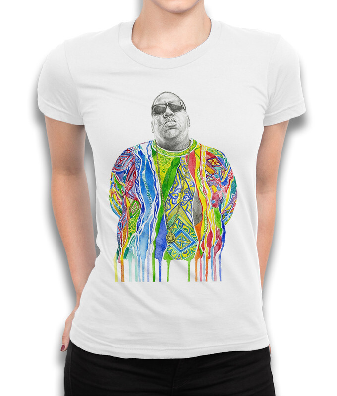 фото Футболка женская dream shirts the notorious b.i.g. 445814111 белая 3xl