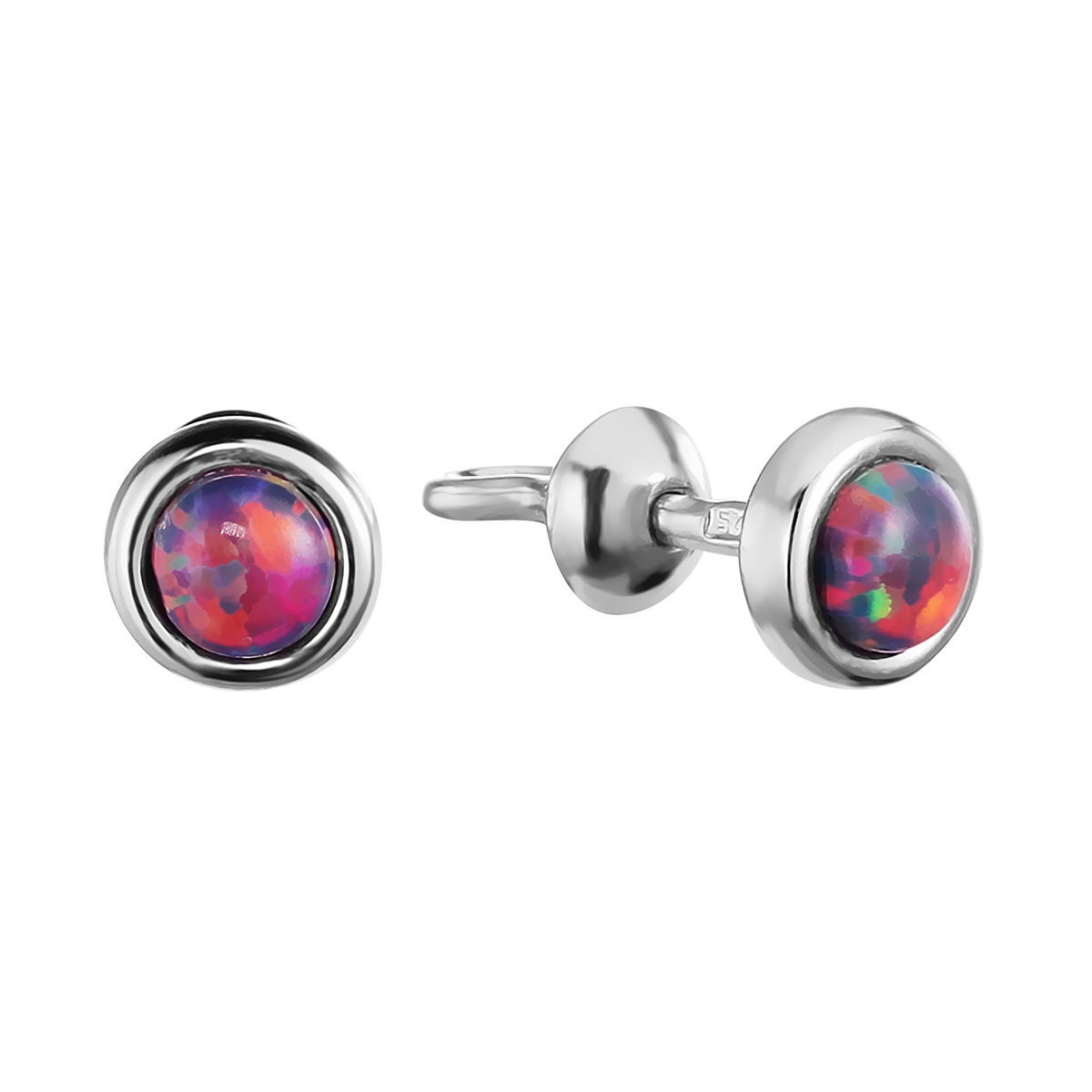 

Серьги женские из серебра Balex Jewellery 2502780260, опал