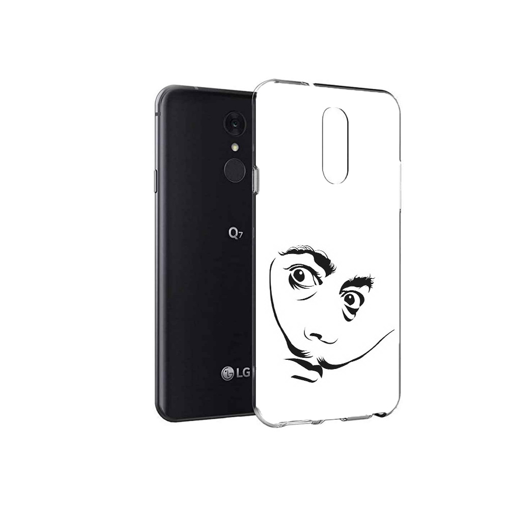 

Чехол MyPads Tocco для LG Q7 мужчина с длинными усами (PT113427.75.487), Tocco