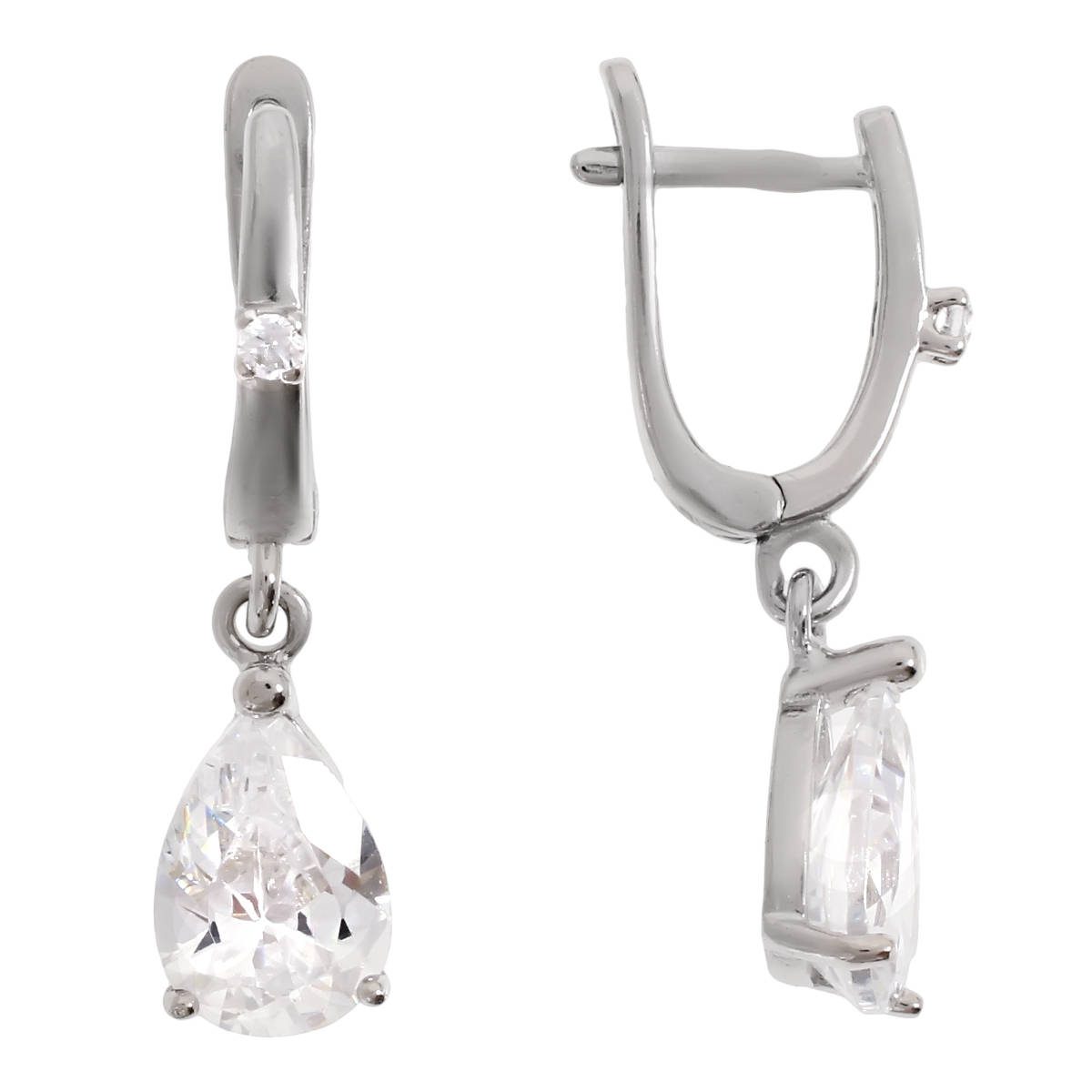 

Серьги женские из серебра Balex Jewellery 2502790157, фианит