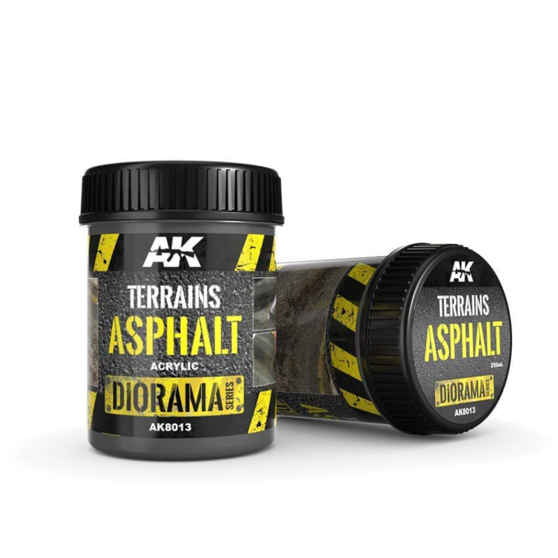 

AK Interactive Terrains Asphalt 250ml (Асфальтовое покрытие)
