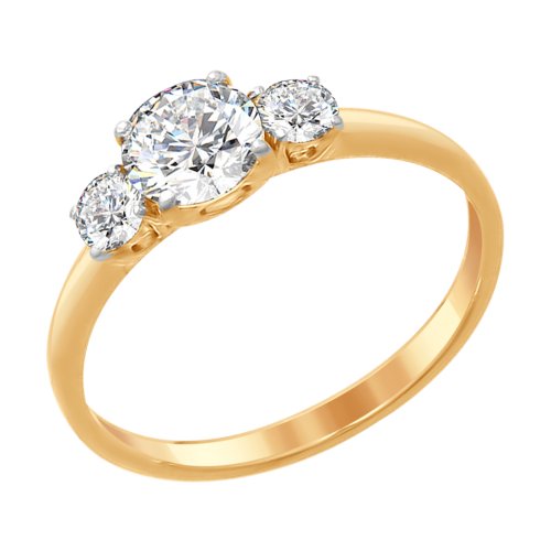 фото Кольцо из серебра со swarovski р. 16.5 яхонт ювелирный 176926