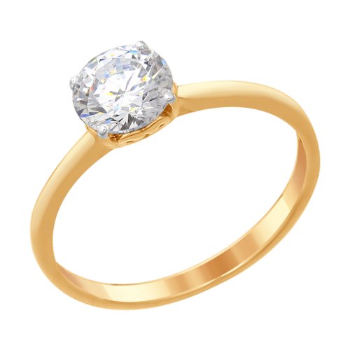 

Кольцо из серебра со swarovski р. 16.5 Яхонт Ювелирный 176929, 176929