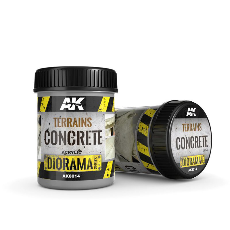 

AK Interactive Terrains Concrete 250ml (взлётно-посадочная полоса и бетонные здания)