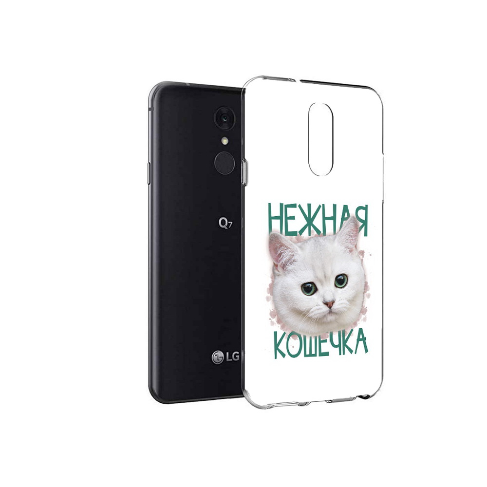 

Чехол MyPads Tocco для LG Q7 нежная кошечка (PT113427.75.520), Tocco