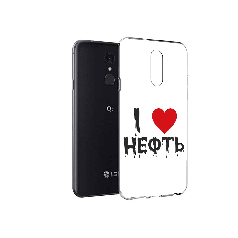 

Чехол MyPads Tocco для LG Q7 нефть (PT113427.75.522), Tocco