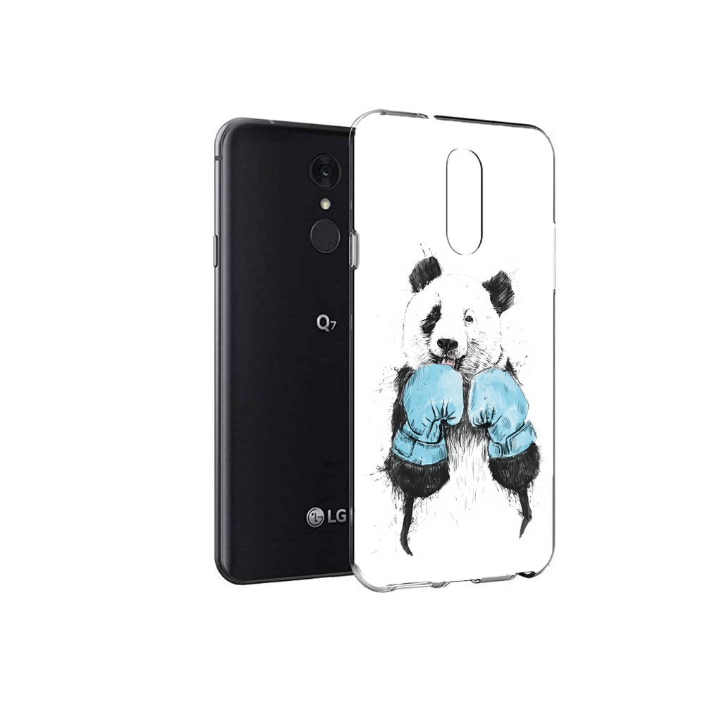 

Чехол MyPads Tocco для LG Q7 панда боксер (PT113427.75.531), Tocco
