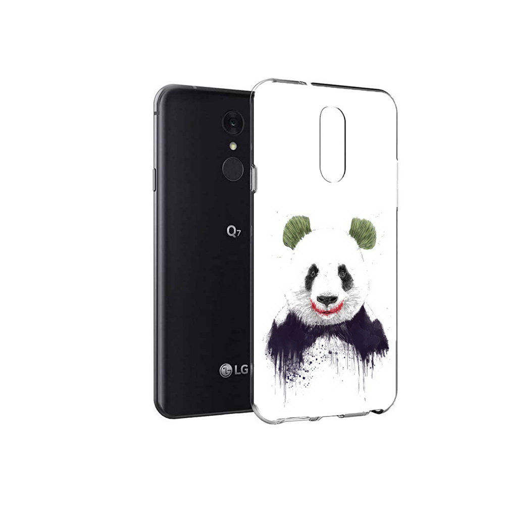 

Чехол MyPads Tocco для LG Q7 панда джокер (PT113427.75.533), Tocco